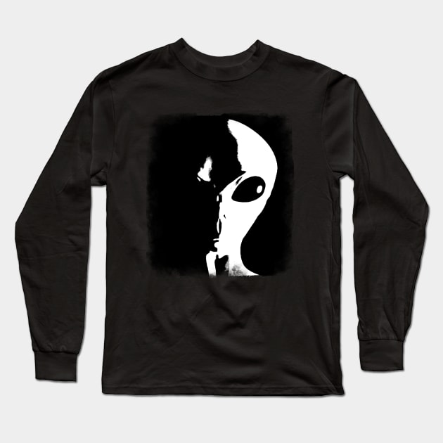 Alien Long Sleeve T-Shirt by Coffeemorning69